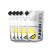 A pack of five 1kg pouches of Funkin Pure Pour Lemon Juice, with branding and product information displayed on the packaging.