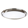 Stainless Steel Round Flat Tray 30cm/12" - Pack 1