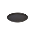 Black Round Non-Slip Tray 27.5cm/11" - Pack 1