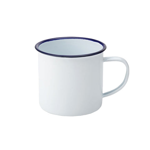 Eagle Enamel Mug with Blue Rim 13.5oz (38cl) 3" (8cm)