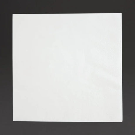 White square sheet of paper on a black background