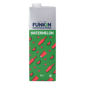 Funkin Watermelon cocktails mixer carton on a white background