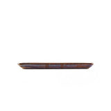 genware terra porcelain aqua blue narrow rectangular platter