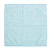 Light blue cleaning cloth  on a white background