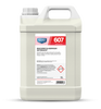 5L container of Kitchen Master 607 Machine Glasmachine detergent on a white background