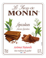 monin speculoos syrup label