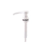 White Monin syrup dispenser on a white background
