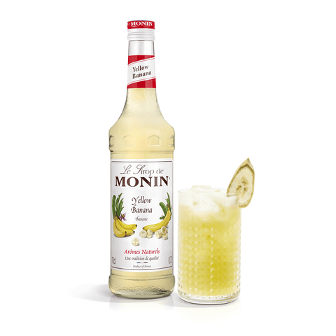 Monin Yellow Banana Syrup 70cl