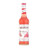 Monin Bubble Gum syrup bottle on a white background