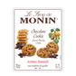 monin chocolate cookie syrup bottle label
