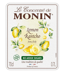 Monin Lemon Rantcho Syrup 70cl