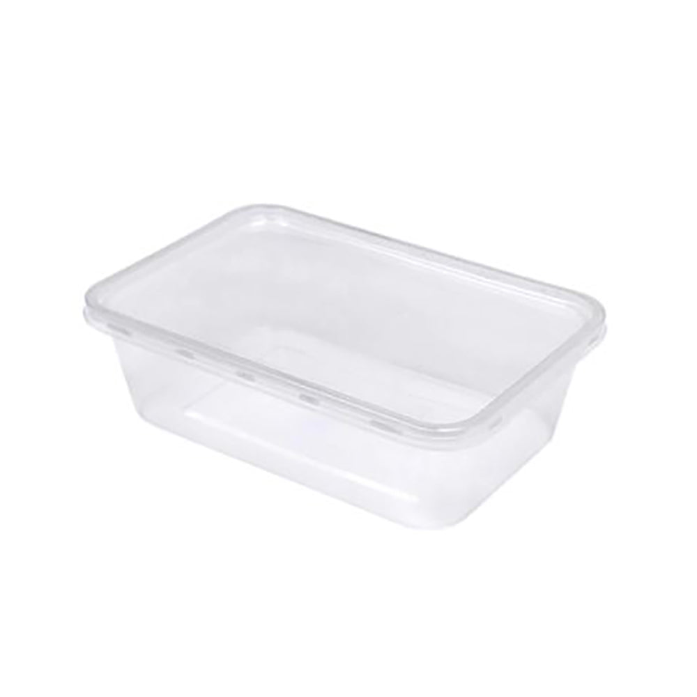 Microwavable Takeaway Containers & Lids 1000CC 250pk