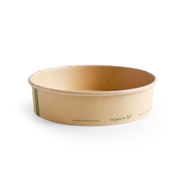 Vegware 26oz Kraft Paper Food Bowl 300Pk