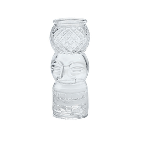 Totem Tiki Cocktail Glass