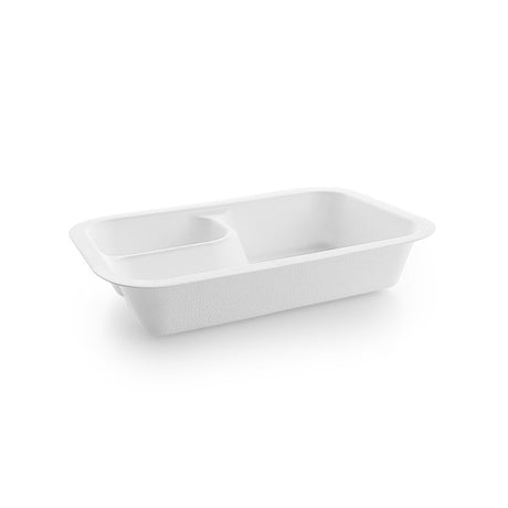 vegware white food container 