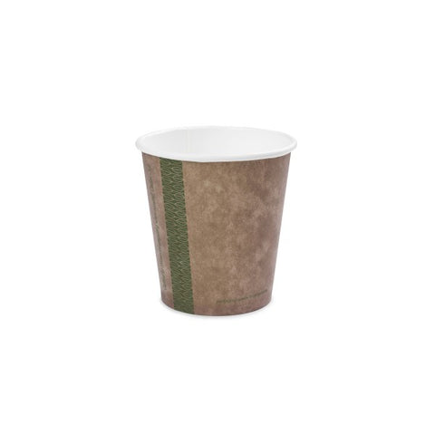 Vegware 10oz Single Wall Brown Kraft Cup - 500