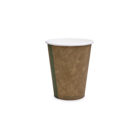 Vegware 12oz Brown Kraft Hot Cup 1000Pk