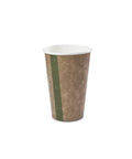 Vegware 16oz Single Wall Brown Kraft Cup - 1000pk