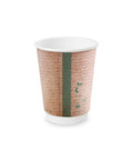 Vegware 12oz Double Wall Brown Kraft Cups x 500pk