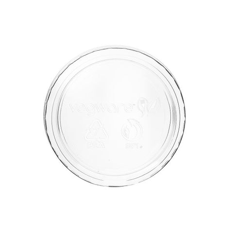 Vegware PLA Portion Pot Lid 20z 2000Pk