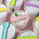 Tutti Frutti Paper Ice Cream Spoons 3.5" 1000Pk