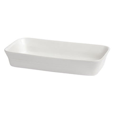 White Rectangular Dish 32.5x19x5.5cm - Pack 4
