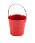 Stainless Steel Miniature Bucket 4.5cm Dia Red - Pack 24