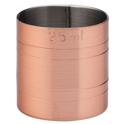 Copper Thimble Measure 25ml CE