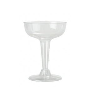 Disposable Margarita Glass With Clear Base 150ml - 2 piece - 144pk