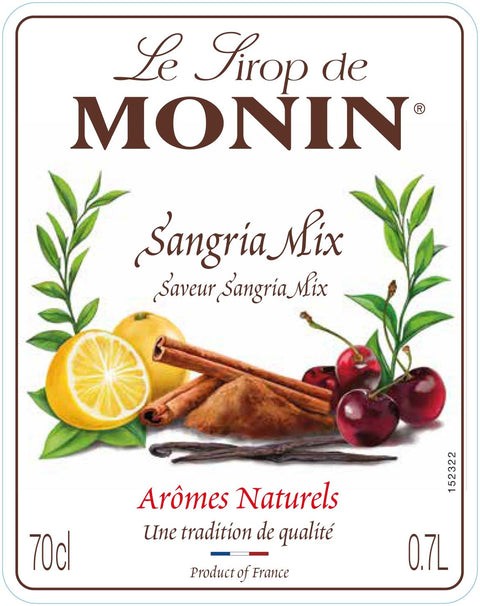 Monin Sangria Mix Syrup 70cl