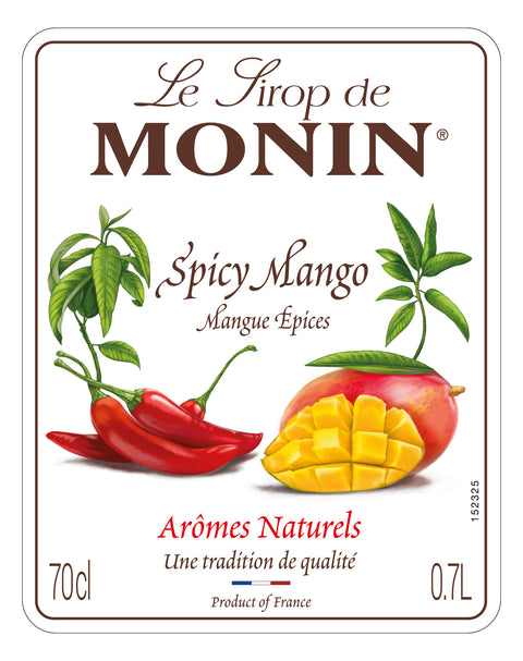 Monin Spicy Mango Syrup 70cl