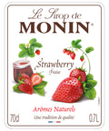 Monin Strawberry Syrup - 70cl