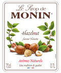 Monin Hazelnut Syrup - 70cl