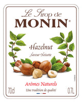 Monin Hazelnut Syrup - 70cl