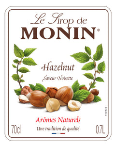 Monin Hazelnut Syrup - 70cl