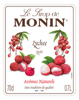 Monin Lychee Syrup 70cl