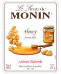 Monin Honey Syrup 70cl