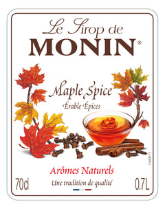 Monin Maple Spice Syrup 70cl