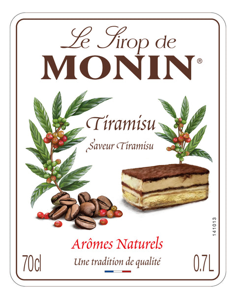 Monin Tiramisu Syrup 70cl