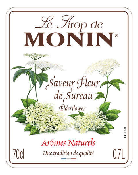 Monin Elderflower Syrup 70cl