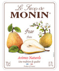 Monin Pear Syrup 70cl