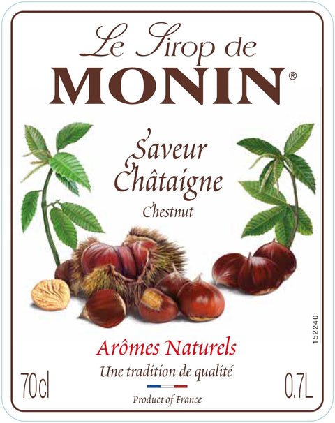 Monin Chestnut Syrup 70cl