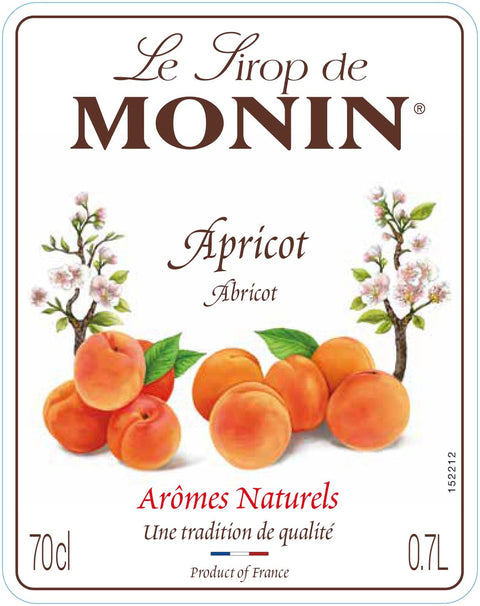 Monin Apricot Syrup 70cl