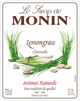 Monin Lemongrass Syrup 70cl