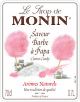 Monin Candy Floss Syrup 70cl