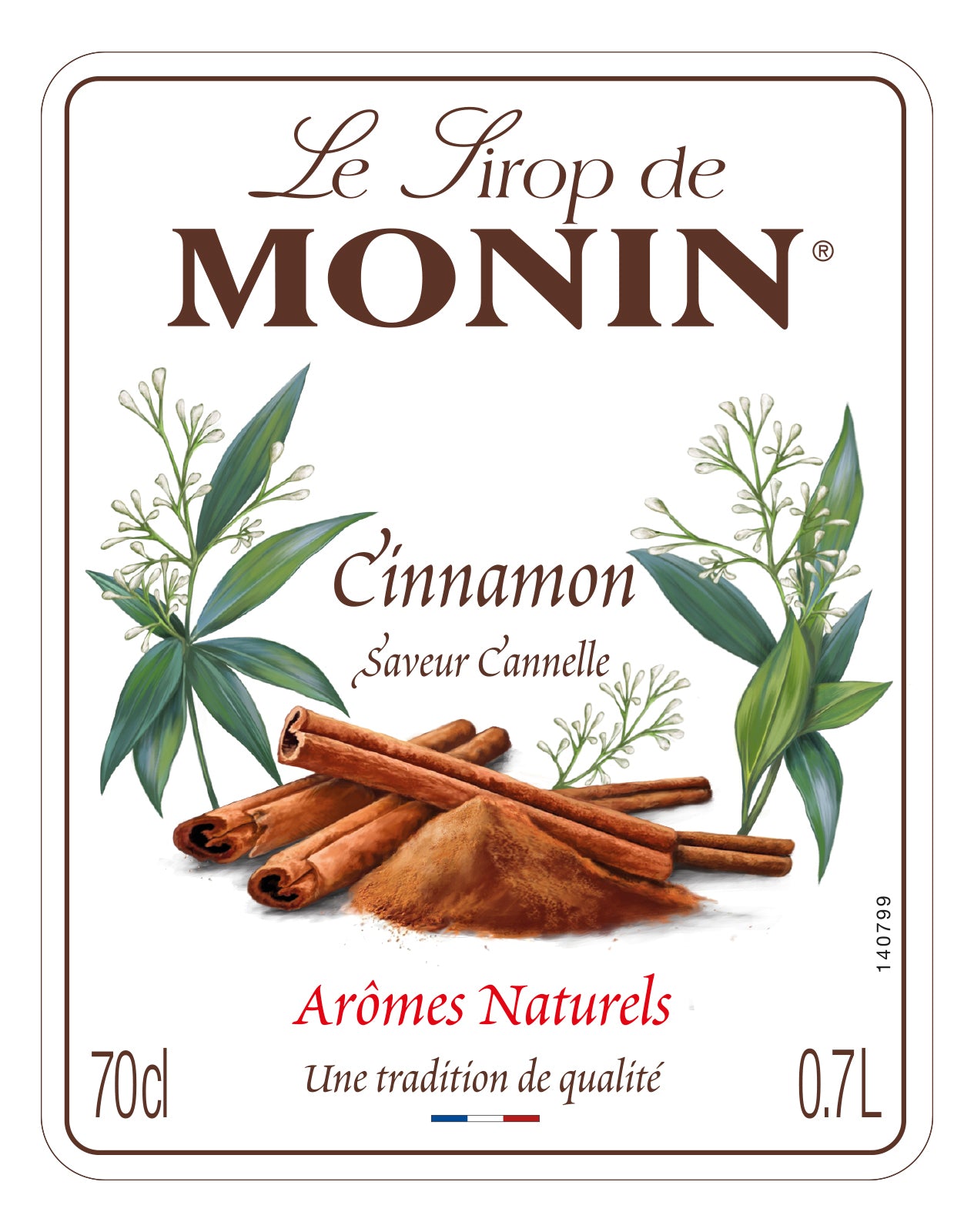 Monin Cinnamon Syrup 70cl