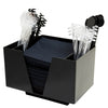 3 Part Bar Organiser Black