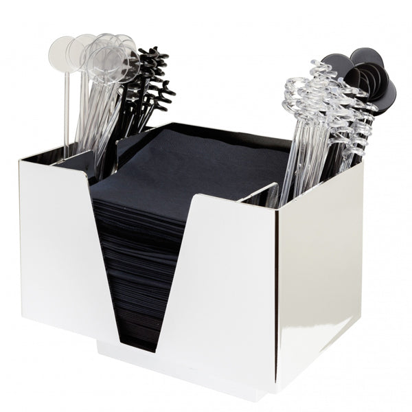 3 Part Bar Organiser Chrome