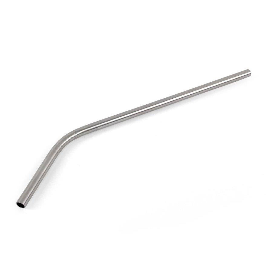 stainless steel straws curved pk25