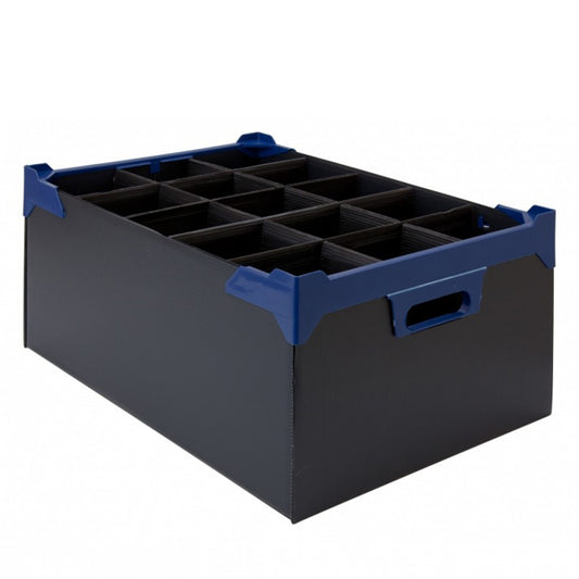 Glass Storage Box 5PK - L500mm x W345mm x H200m